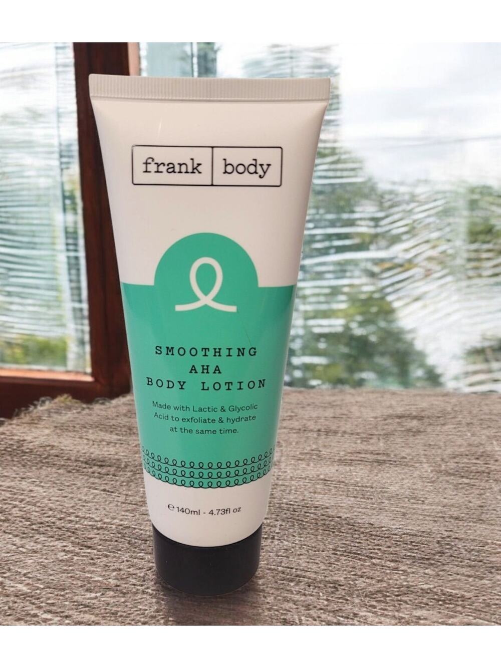 Frank Body Smoothing AHA Body Lotion - NEW - Exfoliate Hydrate Full SZ 4.73oz